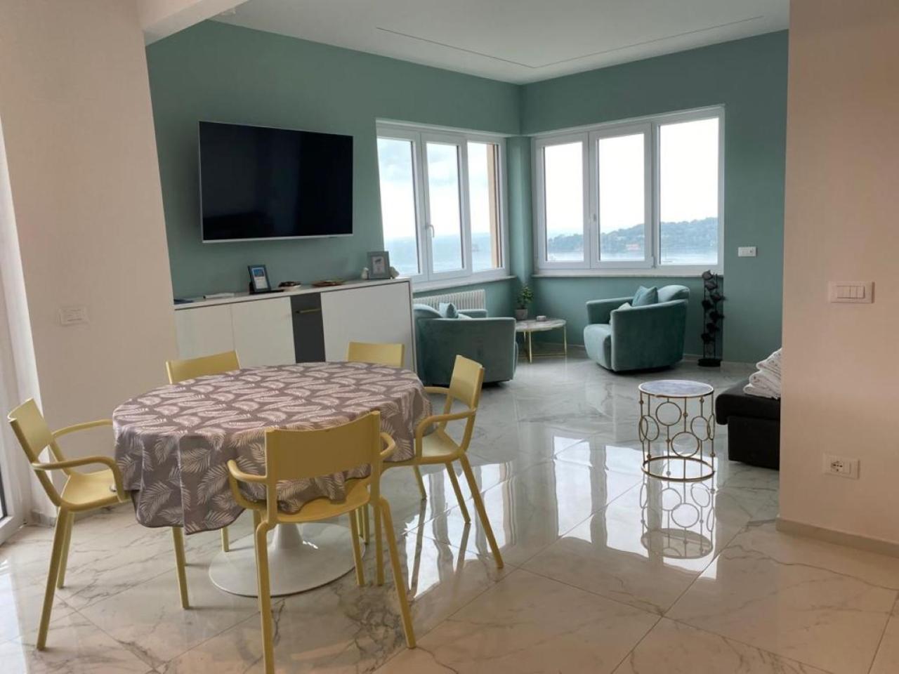 Casemaggi Attico Sul Mare, Penthouse On The Sea Porto Venere
